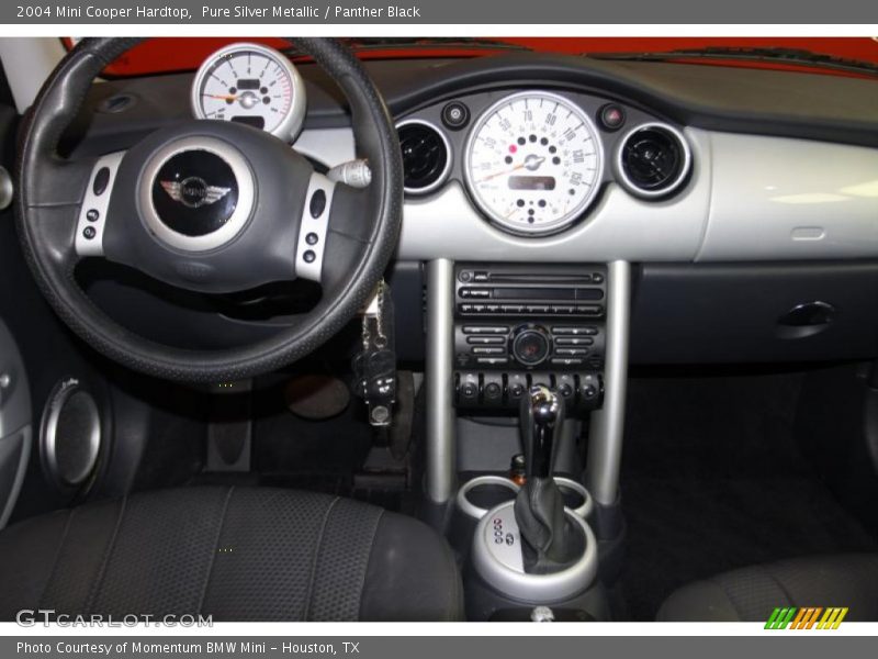 Pure Silver Metallic / Panther Black 2004 Mini Cooper Hardtop