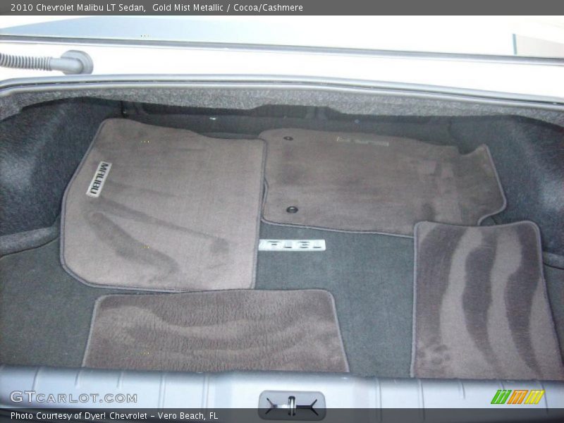 Gold Mist Metallic / Cocoa/Cashmere 2010 Chevrolet Malibu LT Sedan