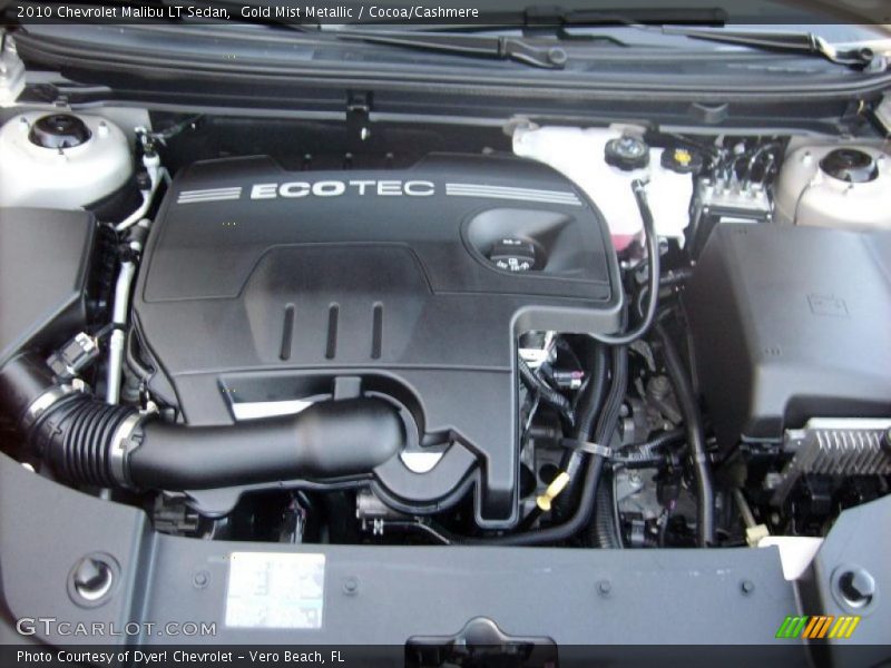 Gold Mist Metallic / Cocoa/Cashmere 2010 Chevrolet Malibu LT Sedan