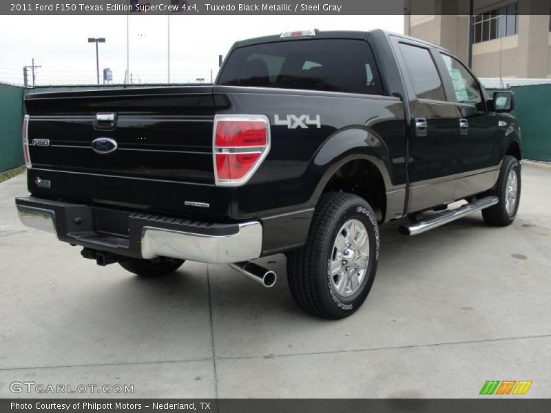  2011 F150 Texas Edition SuperCrew 4x4 Tuxedo Black Metallic