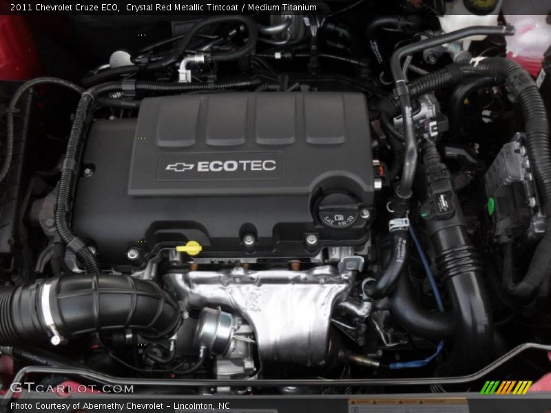  2011 Cruze ECO Engine - 1.4 Liter Turbocharged DOHC 16-Valve VVT ECOTEC 4 Cylinder