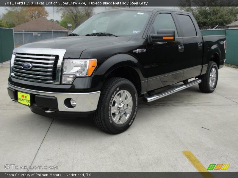  2011 F150 Texas Edition SuperCrew 4x4 Tuxedo Black Metallic