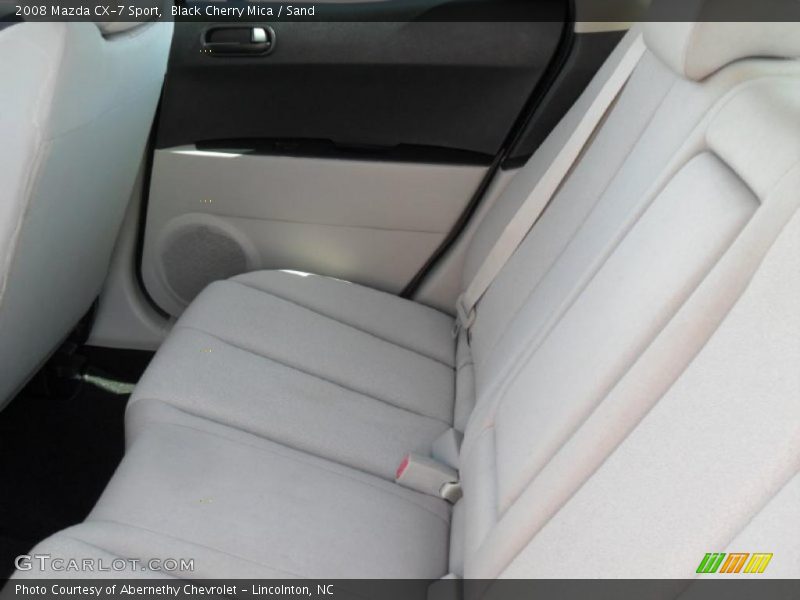 Black Cherry Mica / Sand 2008 Mazda CX-7 Sport