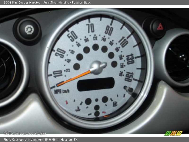 Pure Silver Metallic / Panther Black 2004 Mini Cooper Hardtop