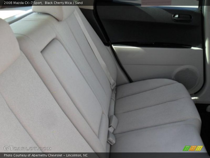Black Cherry Mica / Sand 2008 Mazda CX-7 Sport