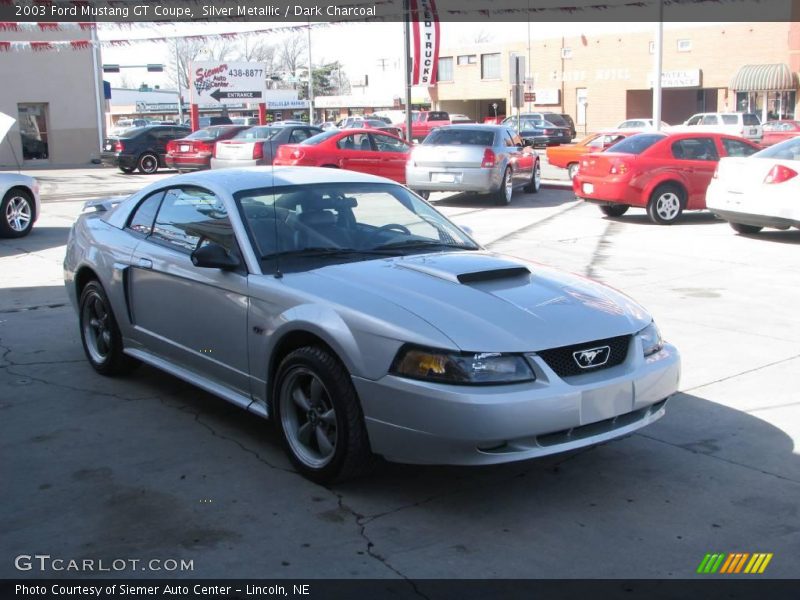 Silver Metallic / Dark Charcoal 2003 Ford Mustang GT Coupe