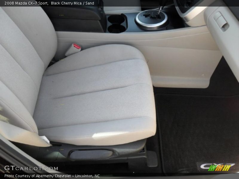 Black Cherry Mica / Sand 2008 Mazda CX-7 Sport