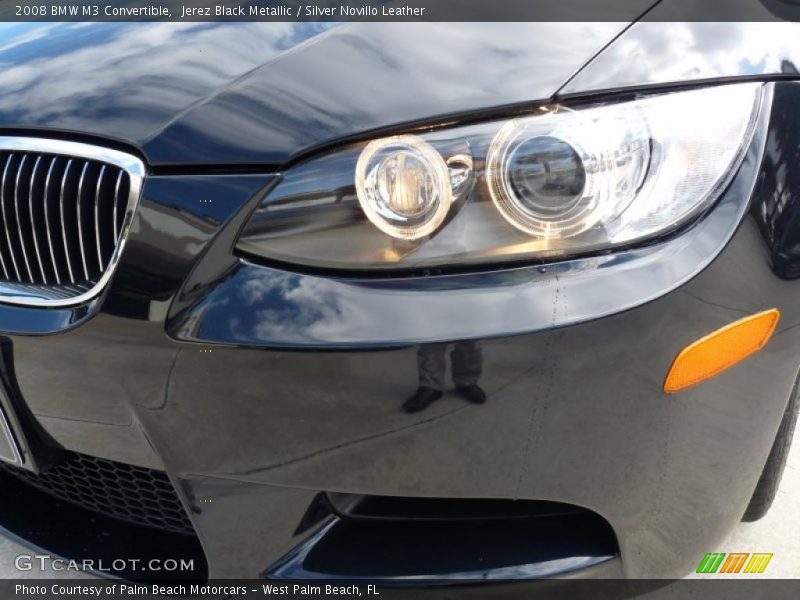 Jerez Black Metallic / Silver Novillo Leather 2008 BMW M3 Convertible