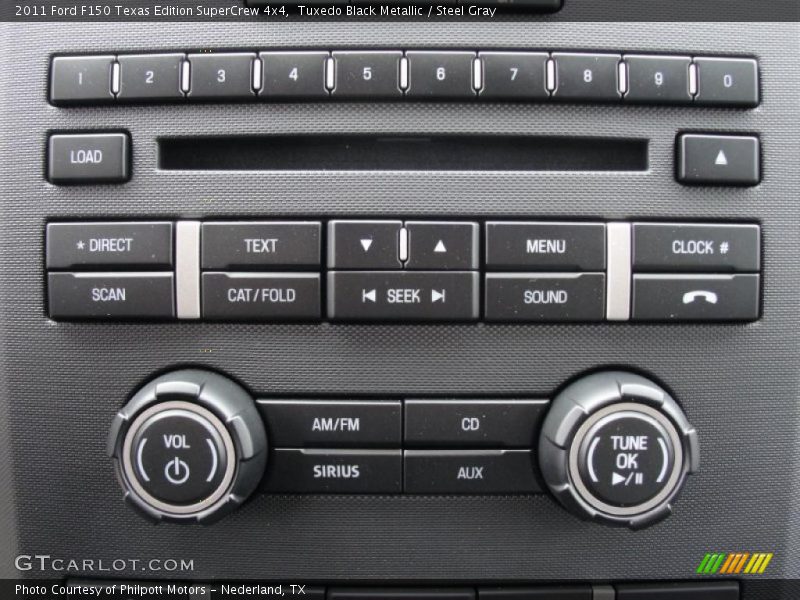 Controls of 2011 F150 Texas Edition SuperCrew 4x4