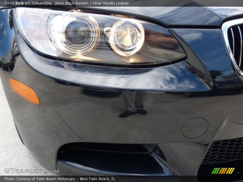 Jerez Black Metallic / Silver Novillo Leather 2008 BMW M3 Convertible