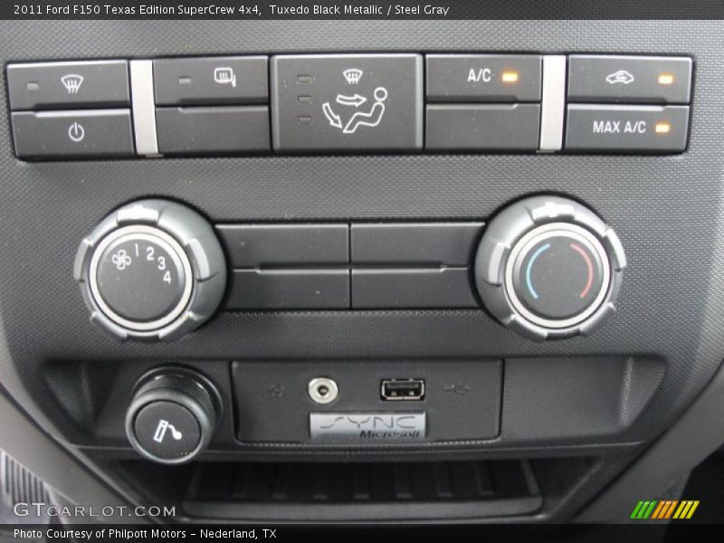 Controls of 2011 F150 Texas Edition SuperCrew 4x4