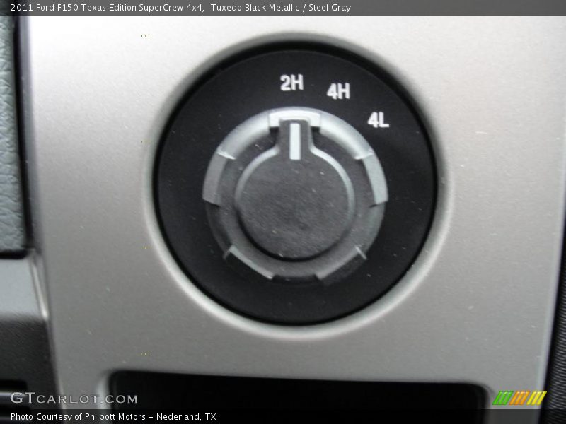 Tuxedo Black Metallic / Steel Gray 2011 Ford F150 Texas Edition SuperCrew 4x4