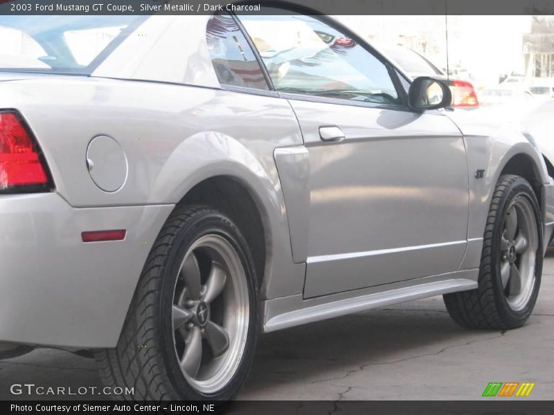 Silver Metallic / Dark Charcoal 2003 Ford Mustang GT Coupe