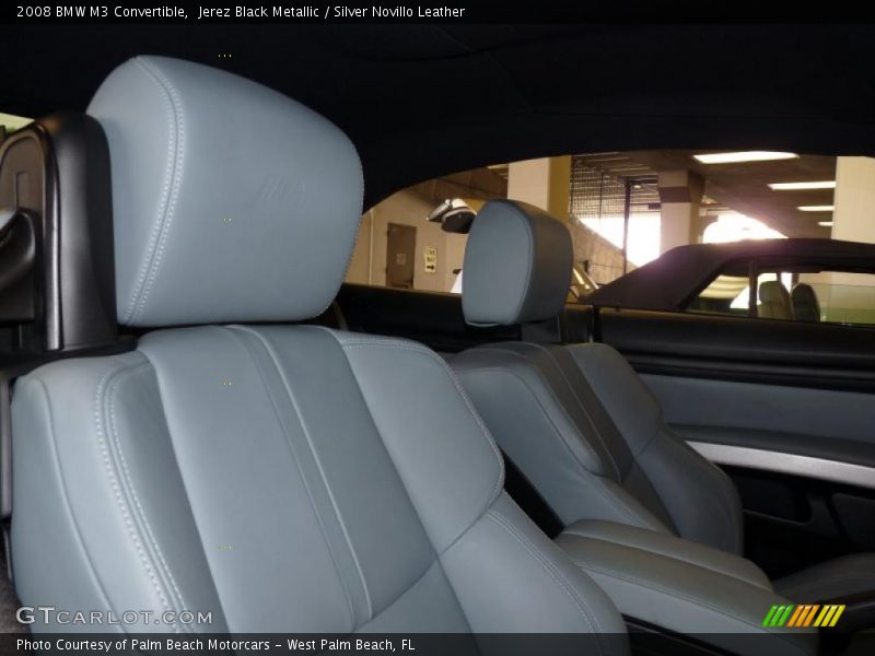  2008 M3 Convertible Silver Novillo Leather Interior