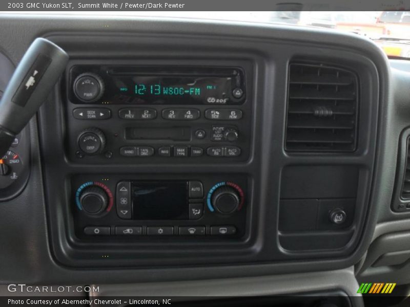 Controls of 2003 Yukon SLT