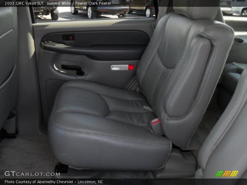  2003 Yukon SLT Pewter/Dark Pewter Interior