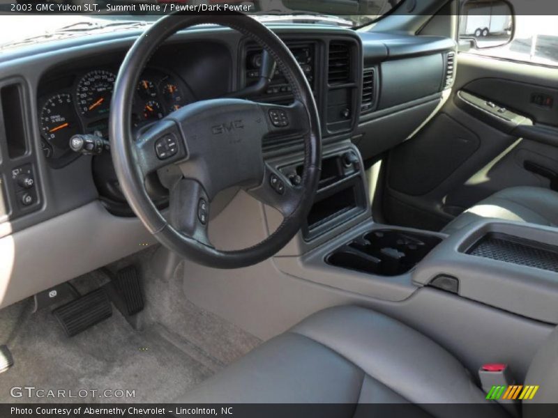 Pewter/Dark Pewter Interior - 2003 Yukon SLT 