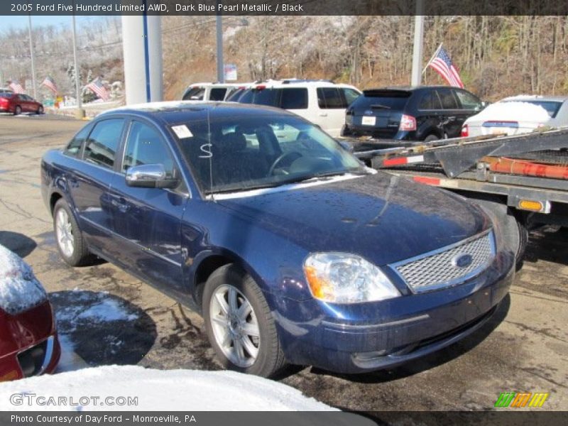 Dark Blue Pearl Metallic / Black 2005 Ford Five Hundred Limited AWD