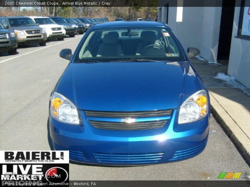 Arrival Blue Metallic / Gray 2005 Chevrolet Cobalt Coupe
