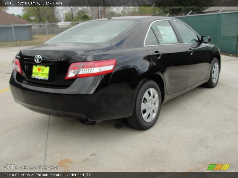 Black / Ash 2011 Toyota Camry