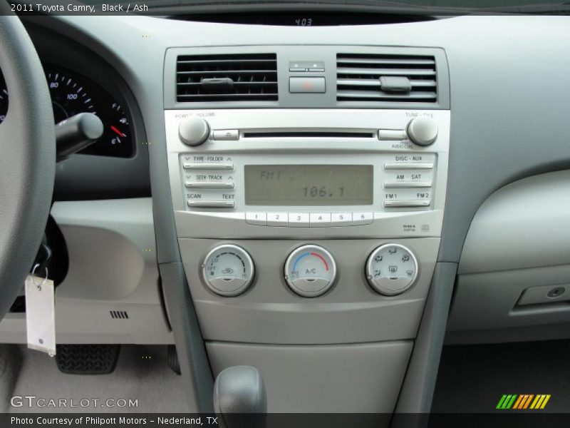 Black / Ash 2011 Toyota Camry