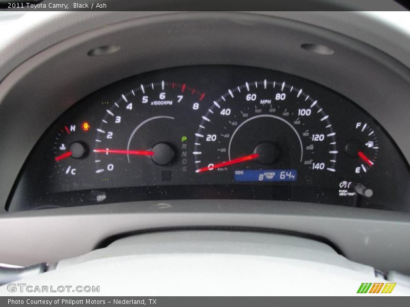 Black / Ash 2011 Toyota Camry
