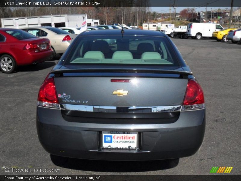 Cyber Gray Metallic / Gray 2010 Chevrolet Impala LT