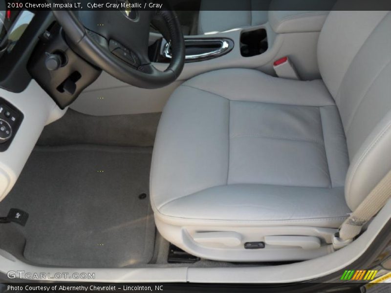 Cyber Gray Metallic / Gray 2010 Chevrolet Impala LT