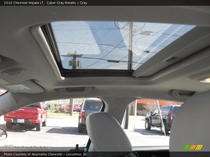 Cyber Gray Metallic / Gray 2010 Chevrolet Impala LT