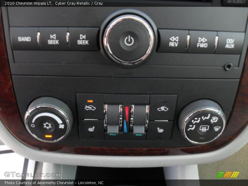 Cyber Gray Metallic / Gray 2010 Chevrolet Impala LT