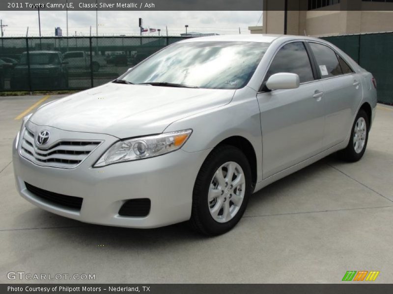 Classic Silver Metallic / Ash 2011 Toyota Camry LE
