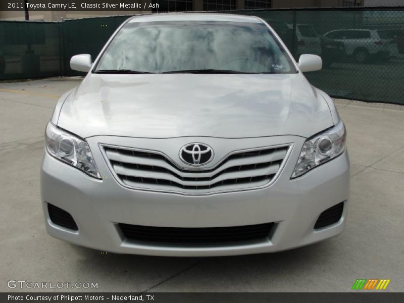 Classic Silver Metallic / Ash 2011 Toyota Camry LE