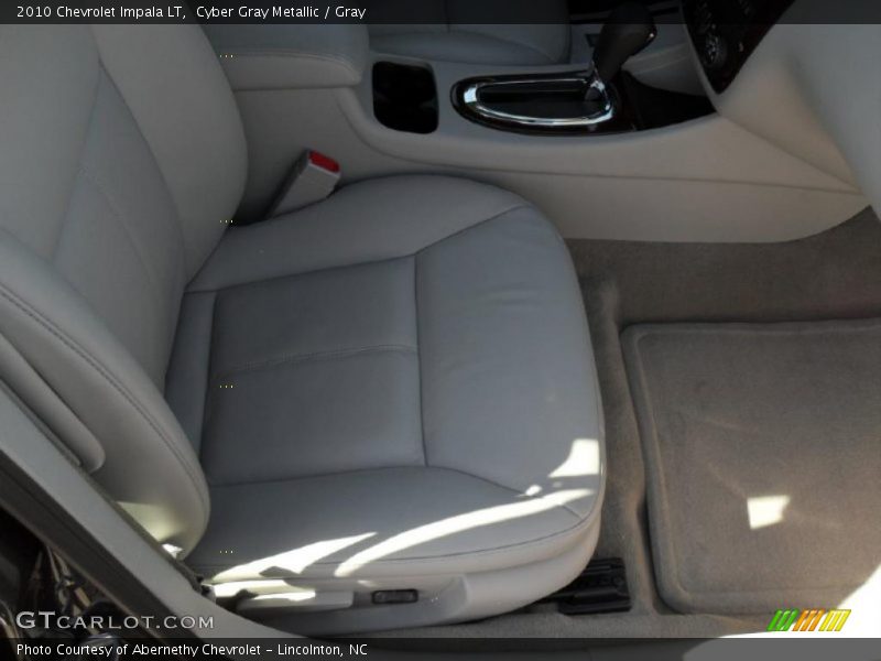 Cyber Gray Metallic / Gray 2010 Chevrolet Impala LT