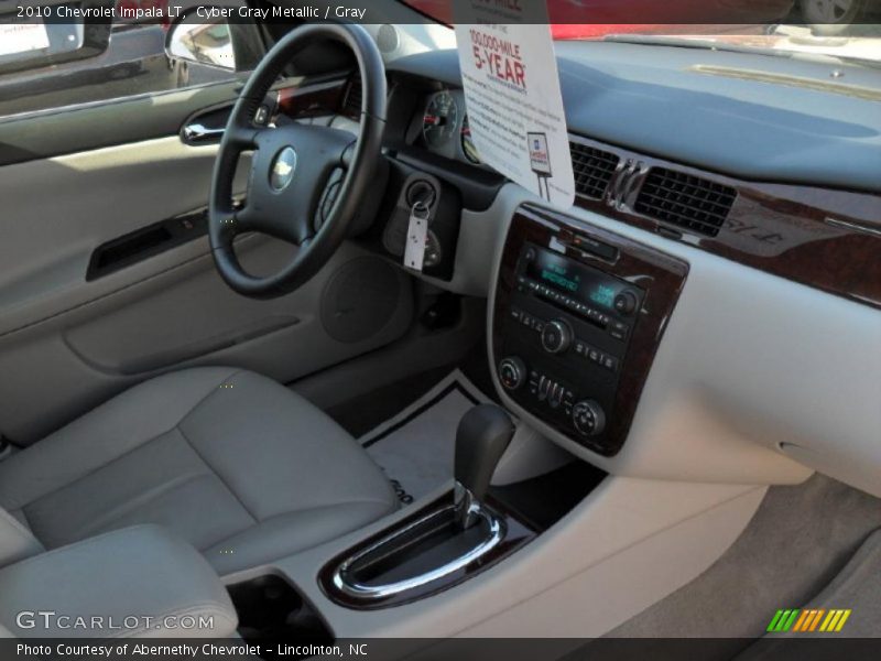 Cyber Gray Metallic / Gray 2010 Chevrolet Impala LT