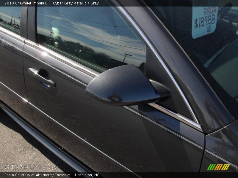 Cyber Gray Metallic / Gray 2010 Chevrolet Impala LT