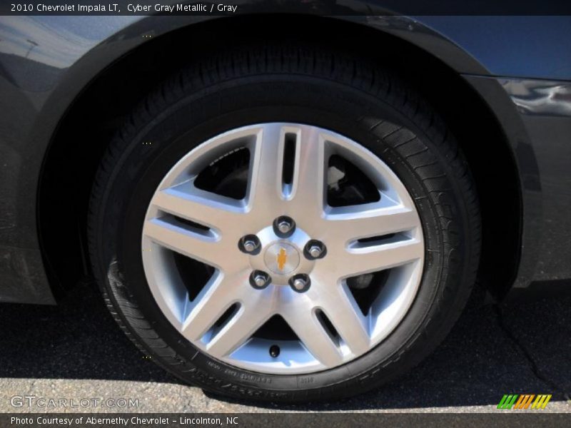 Cyber Gray Metallic / Gray 2010 Chevrolet Impala LT