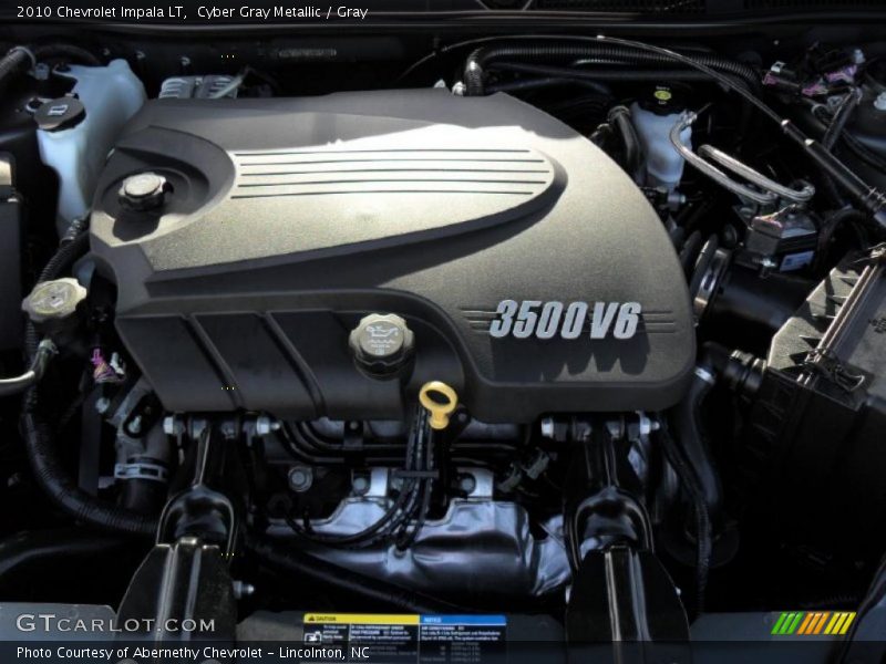 Cyber Gray Metallic / Gray 2010 Chevrolet Impala LT