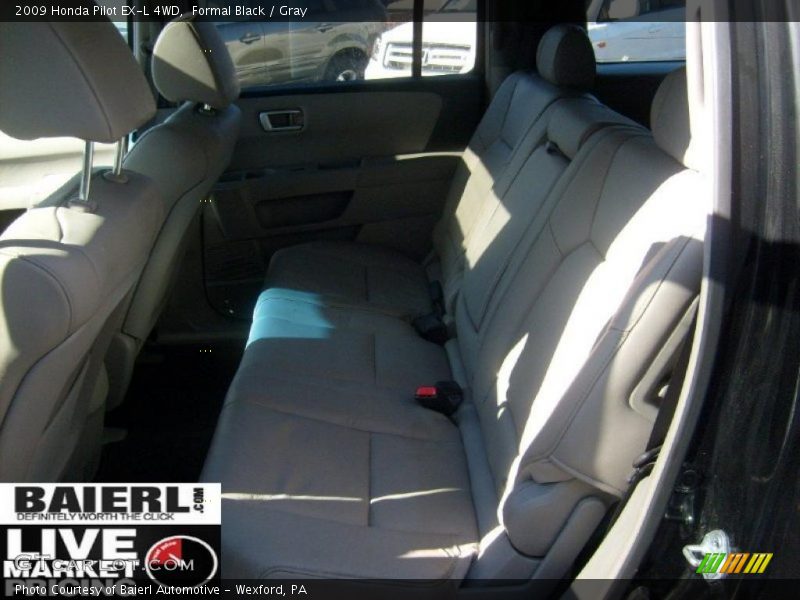 Formal Black / Gray 2009 Honda Pilot EX-L 4WD
