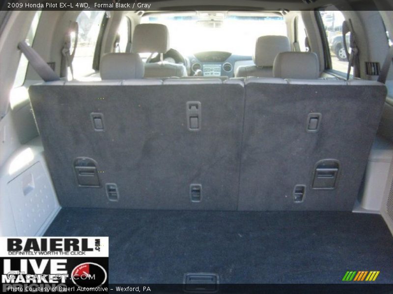 Formal Black / Gray 2009 Honda Pilot EX-L 4WD