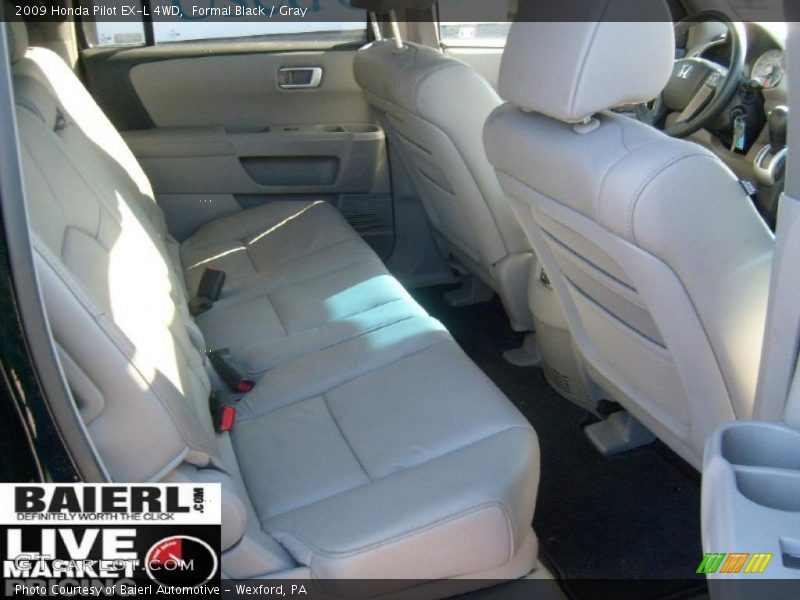 Formal Black / Gray 2009 Honda Pilot EX-L 4WD