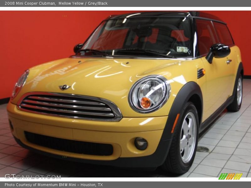 Mellow Yellow / Grey/Black 2008 Mini Cooper Clubman