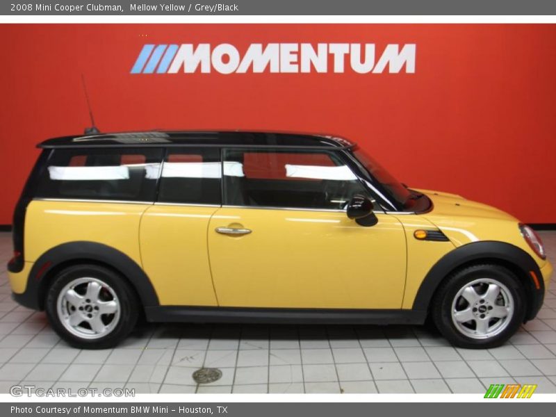Mellow Yellow / Grey/Black 2008 Mini Cooper Clubman