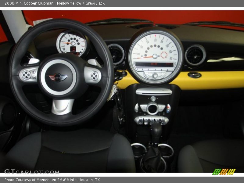 Mellow Yellow / Grey/Black 2008 Mini Cooper Clubman