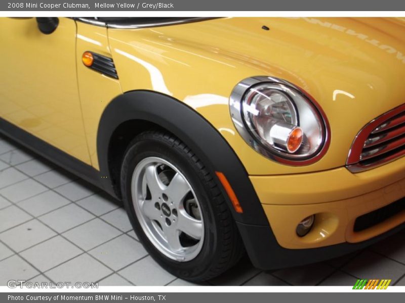 Mellow Yellow / Grey/Black 2008 Mini Cooper Clubman