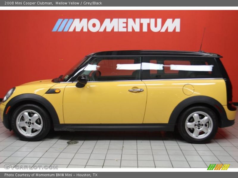 Mellow Yellow / Grey/Black 2008 Mini Cooper Clubman