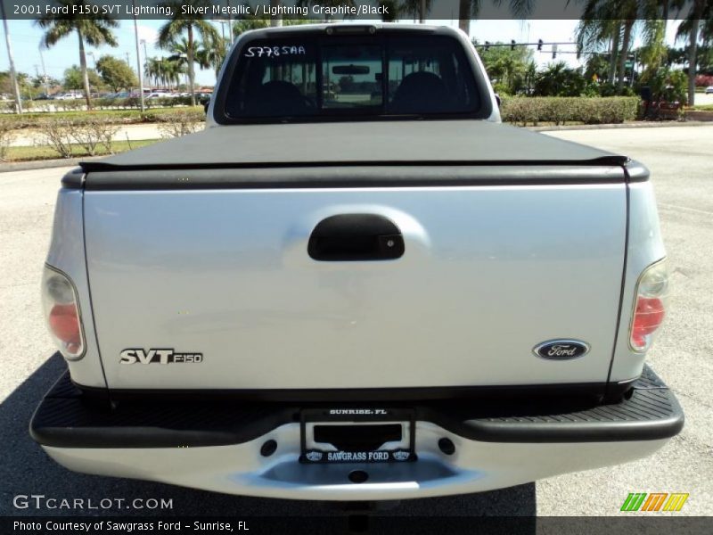 Silver Metallic / Lightning Graphite/Black 2001 Ford F150 SVT Lightning