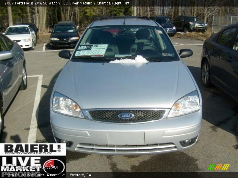 CD Silver Metallic / Charcoal/Light Flint 2007 Ford Focus ZXW SE Wagon