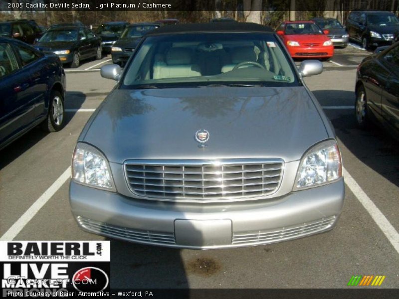 Light Platinum / Cashmere 2005 Cadillac DeVille Sedan
