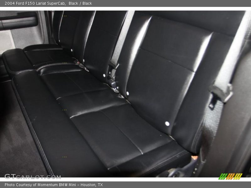 Black / Black 2004 Ford F150 Lariat SuperCab