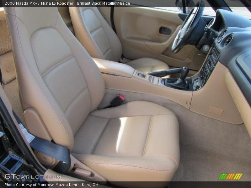  2000 MX-5 Miata LS Roadster Beige Interior